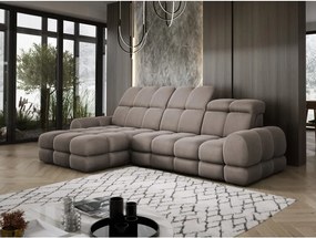 Narożnik TOLLO MINI S Lewostronny Elektryczna regulacja Solar 28 kolor Czekoladowy WERSAL