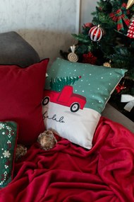 Poduszka dekoracyjna świąteczna OFF WHITE, 45 x 45 cm