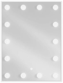 Mexen Dona lustro łazienkowe podświetlane 60 x 80 cm, LED 6000K, antypara - 9818-060-080-611-00
