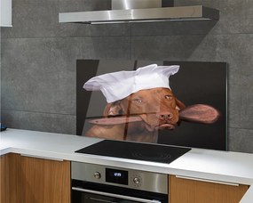 Szkło Ozdobne do Kuchni Kulinarna Pasja: Pies Kucharz
