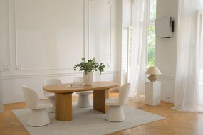 Stół rozkładany STILO Dąb do Salonu Jadalni 200-300 x 110 x 76 cm, Owalny