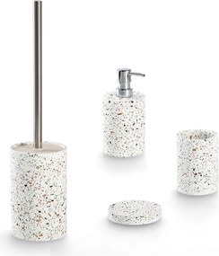 Szczotka WC z cementowym pojemnikiem TERRAZZO, Ø 10,3 cm