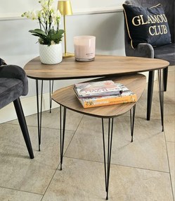 Zestaw 2 stolików kawowych