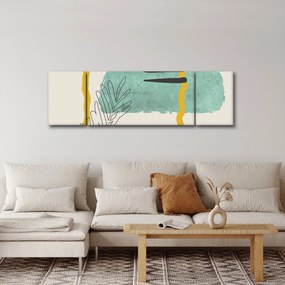 Obraz - Arkusze abstrakcyjne N⁰2 (170x50 cm)