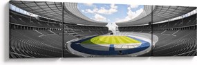 Obraz - stadion piłkarski (170x50 cm)