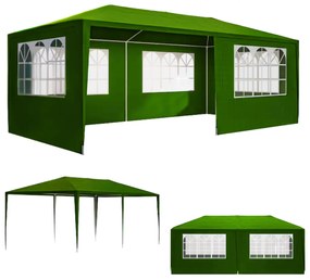Namiot imprezowy NEAPOL, 3x6m, zielona Jurhan