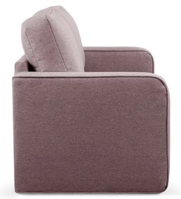 Jasnoróżowa rozkładana sofa 160 cm Come – Bobochic Paris