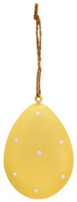 Wiszące metalowe jajko PASTEL EGG - różne kolory Kolor: Pomarańczowy