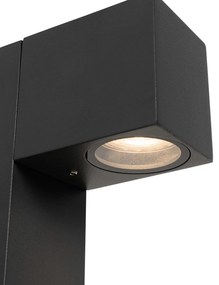Zewnetrzna Industrialna lampa podłogowa zewnętrzna ciemnoszara 30 cm IP44 - BalenoPrzemysłowy Oswietlenie zewnetrzne