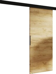 Drzwi przesuwne z maskownicą MALIBU 80 dąb craft złoty