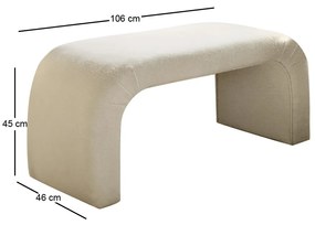 Ławka Nu Bench White