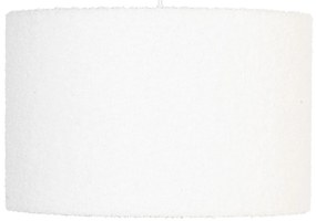 Lampa wisząca TINA, abażur bouclé, Ø 37 cm