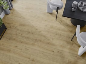 Mexen Charter Oak panele winylowe 1227 x 187 mm LVT Dryback 2,5 mm, podkład PVC, 4 V-Fuga, Dąb - F1322-1227-187-255-4V1-01