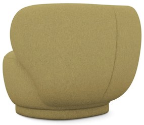 Musztardowy fotel Hina – Makamii