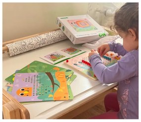 Tooky toy układanka z pinezkami kołki wpinaczka
