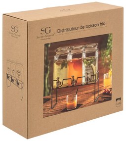 Dystrybutor do napojów MODERN na stojaku, 3 x 1,5 L