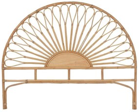 Zagłówek 160 cm – rattan – kolor naturalny SOLIA