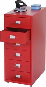 Podstawa mobilna Preston T851,  czerwony