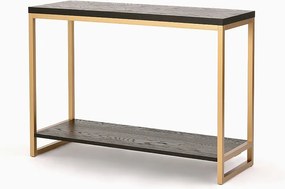 Konsola 110x78x40 cm czarna Seville