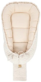 Beżowy kokon dla niemowląt 55x83 cm – Meowbaby