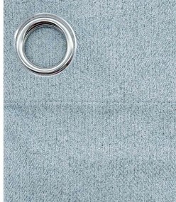 ARÔME HOME Zasłona zaciemniająca niebiesko-szara,135 x 245 cm