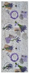 Chodnik Universal Sprinty Lavender, 52x100 cm