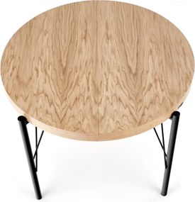 Okrągły stół jadalniany z funkcją rozkładania Inferno