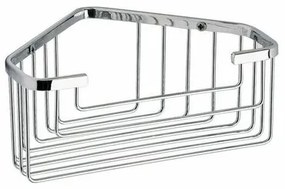 GEDY 2483 Inteligentna półka narożna do prysznica,20 x 8 x 15,1 cm, srebrna