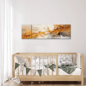 Obraz - Złota tekstura (170x50 cm)