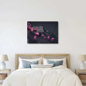 Obraz abstrakcji 3D (70x50 cm)