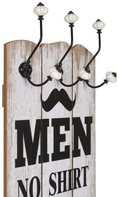 Wieszak ścienny z napisami S4-N33