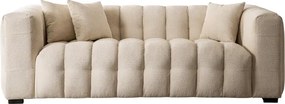 Sofa MODERNO 3S Trzyosobowa Kremowa Nowoczesna