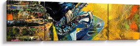 Obraz saksofonisty (170x50 cm)