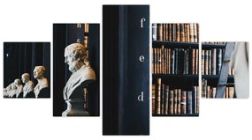 Obraz - W bibliotece (125x70 cm)