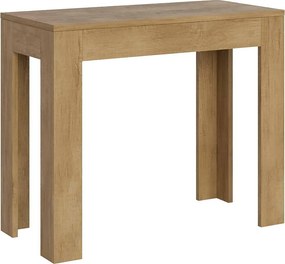 Konsola rozkładana 90x42/198 cm Bora Small dąb naturalny
