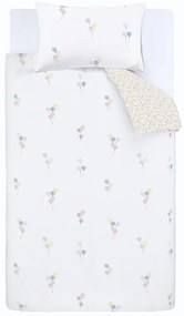 Flanelowa pościel dziecięca jednoosobowa 135x200 cm Balloons Spot – Bianca