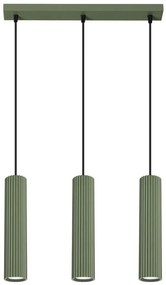 Oliwkowa lampa wisząca w loftowym stylu - D298-Melson