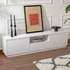 Stolik TV Vanguard Natural White