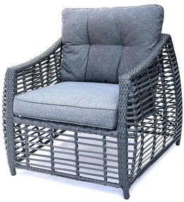 Zestaw rattanowy CHARLOTTE (poduszki GRATIS)