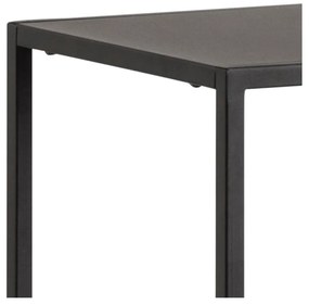 Czarny metalowy regał 80x86 cm Newcastle – Actona
