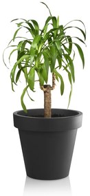 Gardenico Doniczka Metro Twist 'n' Roll antracyt, 39 x 35,5 cm, 39 cm