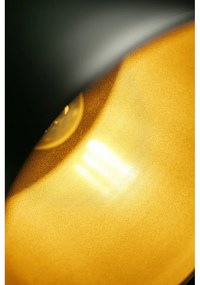 Czarna lampa wisząca z metalowym kloszem ø 32 cm Goa – GTV