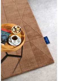 Brązowy wełniany dywan tkany ręcznie 120x170 cm Ursule – Villeroy&amp;Boch