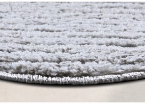 Jasnoszary okrągły dywan ø 200 cm Panglao New York Light Grey – Elle Decoration