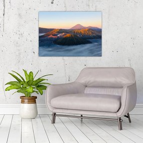 Obraz góry Bromo w Indonezji (70x50 cm)