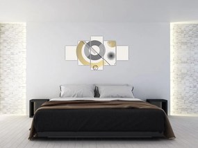 Obraz - Kształty geometryczne N⁰2 (125x70 cm)
