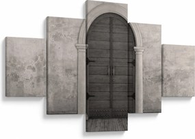 Obraz - Tajemnicze drzwi (125x70 cm)