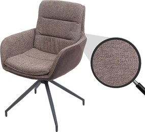 Krzesło do jadalni MCW-K32,  brązowo-ciemnobrązowy