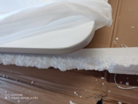 Promocja Biały stół jadalniany BERGEN 140x80 cm II. gatunek