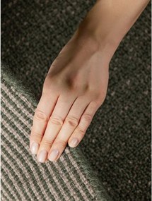 Ciemnozielony wełniany okrągły dywan tkany ręcznie ø 200 cm Greenwich – Ted Baker